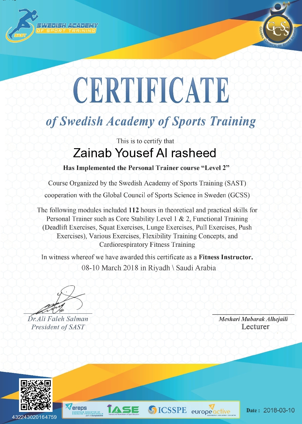 Zainab Yousef Al rasheed